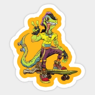 TMNT Mondo Gecko Sticker